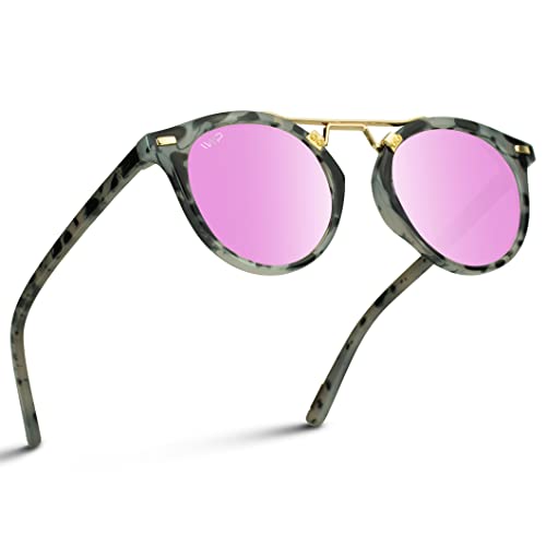 WearMe Pro Round Retro Sunglasses