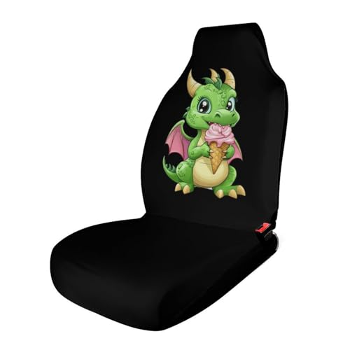 Dragon Car Seat Covers Universal Car Front Seats Protector Auto Interior Accessories 1PCS