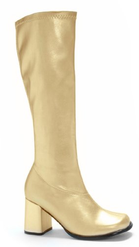 Ellie Shoes Womens Gogo Boot Gold 8 M US
