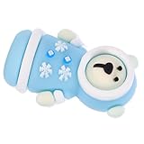 CIIEEO BÄREN NAGELHAUTSCHEREN SILIKON SCHUTZHÜLLE NAGELHAUTZANGENSCHUTZ MIT ABDECKUNG NAGELHAUTPFLEGE ZUBEHÖR FÜR PEDIKÜRE UND MANIKÜRE