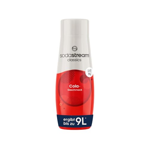 SodaStream Sirup Cola 1x Flasche ergibt 9 Liter Fertiggetränk Sekundenschnell zubereitet und immer frisch 440 ml