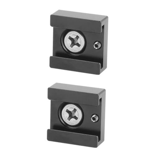 Zapata fría de metal Artibetter para fijar un flash de forma segura en trípodes de 1/4