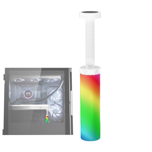 Soporte de Tarjeta gráfica ARGB – Soporte de aleación de Aluminio anticaída Ajustable de 5 V RGB direccionable con Pines, Placa Base - componente de PC habilitado, versión Estructural
