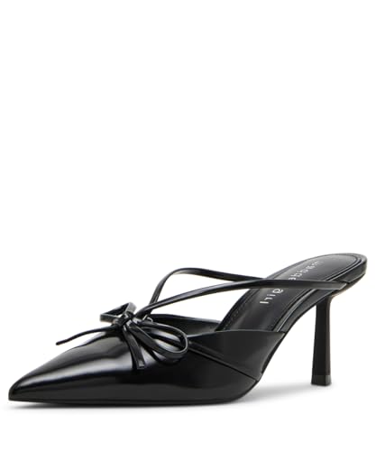 Madden Girl Women's Bellsss Mule, Black Box, 7.5