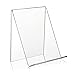 Produktbild RJJX Acryl-Buchständer mit Ledge, transparentes Acryl-Display-Staffelei, klare Tablet-Halter für Bücher, Notizbücher, Kunstwerke (Color : Transparent)
