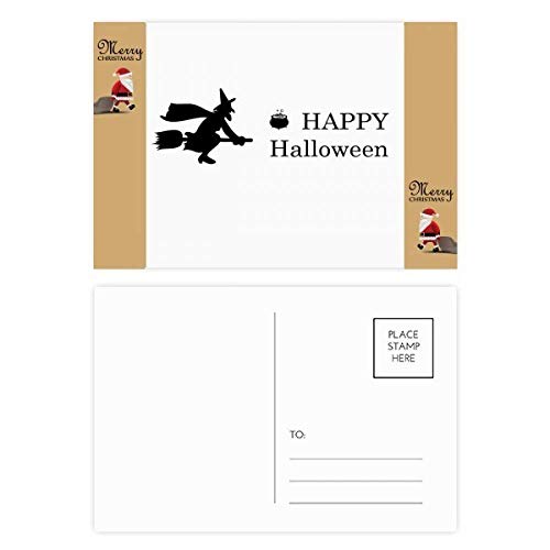 Cartes de remerciement Halloween Wizard Happy Ghost lot de 20 pour écrire facilement vos mots