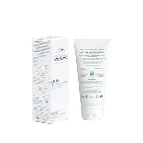 Saint-Gervais Mont Blanc - Cica MN Healing and Repairing Cream for Sensitive Skin - Face and Body - 50 ml - Image 2