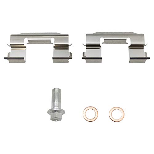 Image of TRQ Brake Caliper Set Compatible with 2004-2005 Buick Rainier 2006 Chevrolet SSR 2002-2005 Trailblazer GMC Envoy 2005 Isuzu Ascender 2002-2004 Oldsmobile Bravada Saab 9-7x