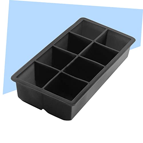 Bandejas de silicona para cubitos de hielo 21 celdas negro miniatura 3