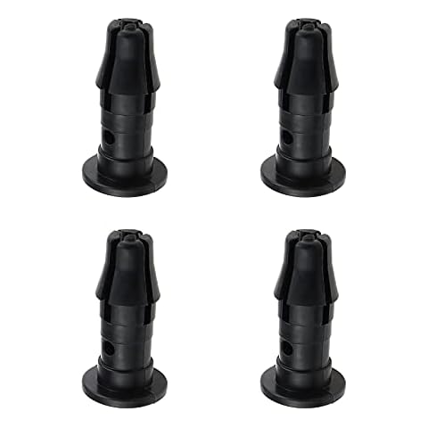 4 Pasadores de Bisagra de Tapa de Cubo de Basura con Ruedas 240 L Cover