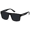 LYZOIT Square Sunglasses for Men Women Polarized Oversized Big UV Protection Rectangle Shades