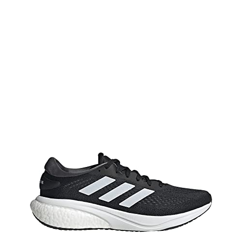 adidas Men's Supernova 2 Running Shoe, Black/White/Grey, 11.5