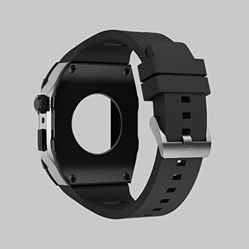 Boîtier en métal silicone pour Apple Watch pour protéger et styliser une montre usée
