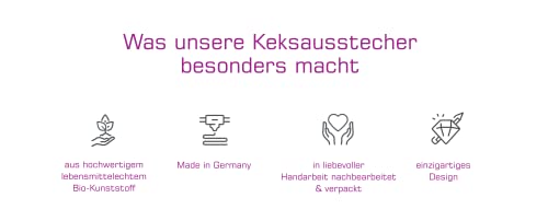 3DREAMS Keksausstecher Frenchy Hunde Ausstecher French Bulldog Ausstechform Ausstecher Weihnachten Ostern Geschenk