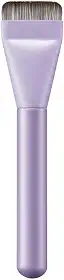 Pacote com 2 pincéis de base plana, roxo - Espátula de maquiagem coreana para base líquida e mistura de creme