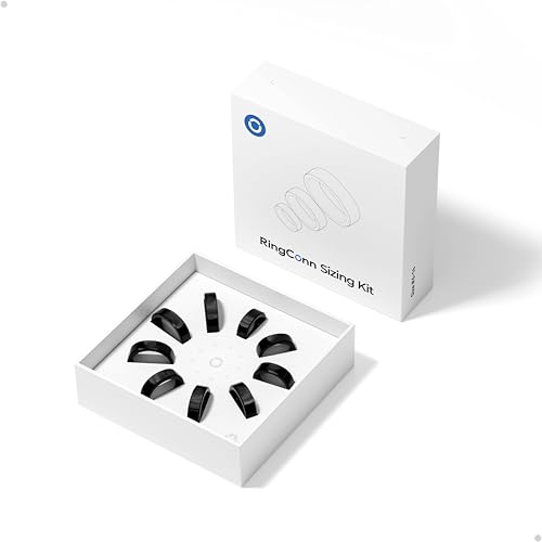 RingConn Gen 2 Smart Ring Wählen Sie aus 9 Größen (Größe 6–14) | Finden Sie die perfekte Größe für Ihren Smart Ring （Sizing Kit, 6-14）