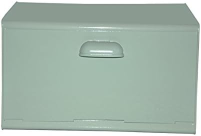 Waterquest Bread bin, Steel, Dark Mint, 34.5 x 23 x 20 cm