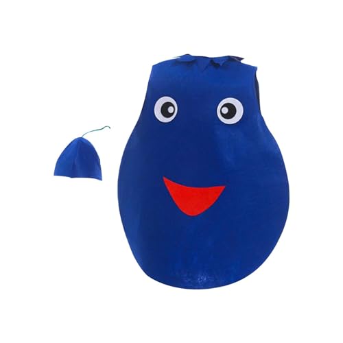 kowaku Costume de Myrtille pour Enfants, Tenue de Cosplay pour Accessoires, Déguisement, Fournitures de Fête