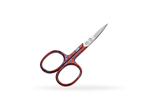 Ciseaux peaux Premax cuticules manucure fleurs rouge 87464 - 2