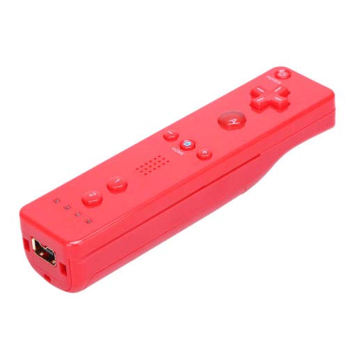 FidgetKute Wiimote Built in Motion Plus Inside Remote Controller for Nintendo wii RED
