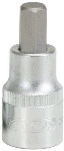 KS Tools 917.1318 1/2" Bit socket hexagon, short, 1/4"