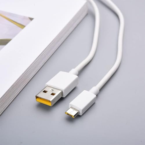 Image of 80W Superdart (PD) Charging Adapter with USB to Type C Cable Compatible with Realme X3 /X3 Superzoom, Realme X50 Pro -(Adapter & Cable), White