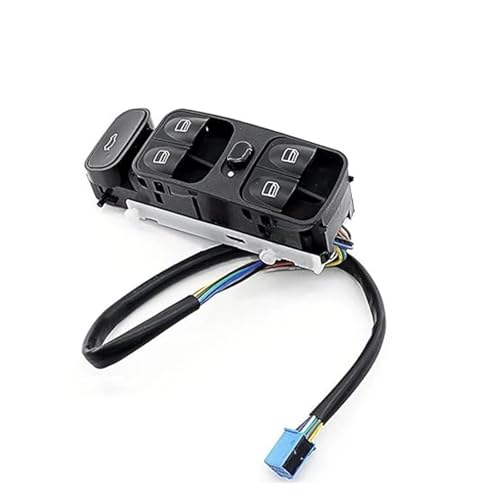 Botones de ventanas para coche Benz Clase C W203 C180 C200 y modelos de elevalunas compatible