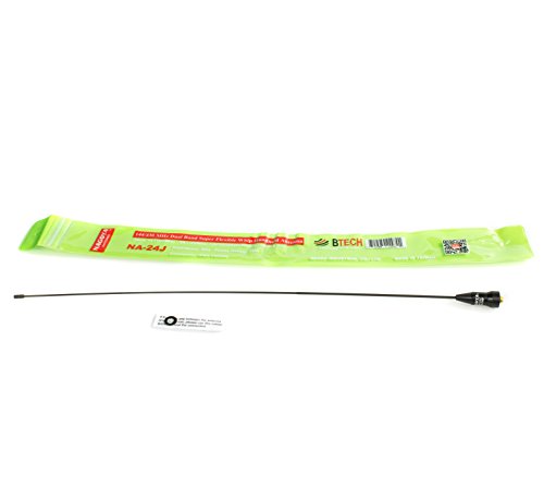 Image of Authentic Genuine Nagoya NA-24J 16.2-Inch Ultra Whip VHF /UHF (144 /430Mhz) Antenna SMA-Female for BaoFeng, Wouxun and Yaesu