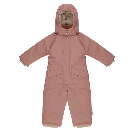 7AM Enfant Baby Snowsuit Coat - Printed Baby Zipper Snowsuits with 2 Pockets, Water Repellent | Hooded Winter Snowsuit Coat