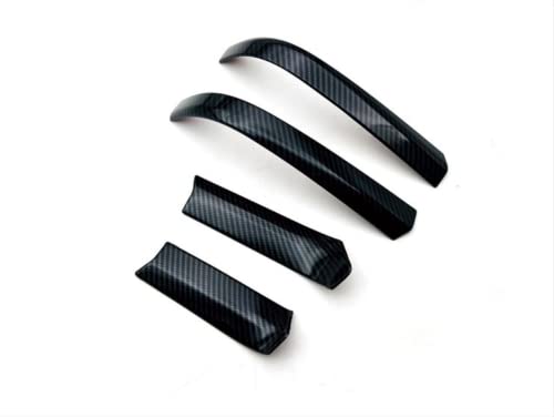 【CDC】「 新型2022年 トヨタ ヴォクシー ノア 90系 に対応 For VOXY NOAH」サイドミラー モール ドアミラー バックミラー カバー ガーニッシュ ドレスアップ パーツ 社外品 (下部, カーボン柄)