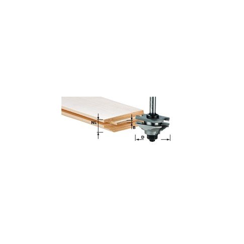 Festool Fresa elastica a profilare HW S8 D46 x D12-FD