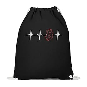 Generisch Bitcoin Mining Crypto | 01690 – katoen Gymsac -37cm-46cm-Zwart