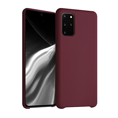 kwmobile Cover per Samsung Galaxy S22 Custodia - Back Case per Smartphone in Silicone TPU - Protezione Gommata - rosso fulvo
