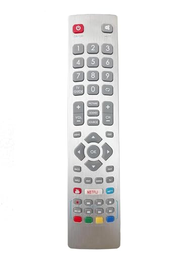 Image of LipiWorld Smart Led LCD Tv Remote Control (Suitable for Sharp Led Tv Remote Old Exactly Same Will Only Work) Compatible for Sharp AQUOS