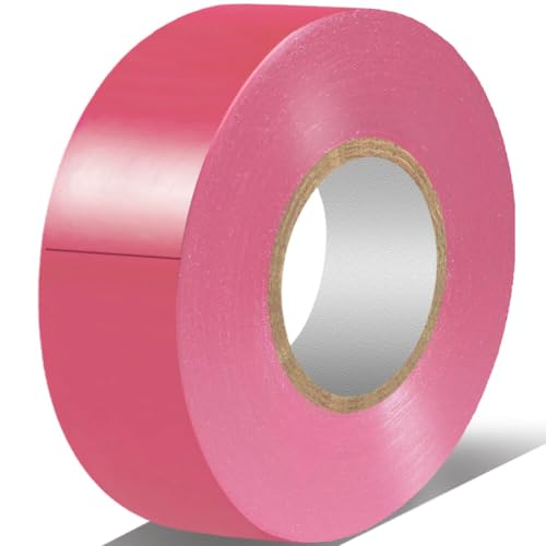 LYLTECH Pink Vinyl Electrical Tape 3/4in x 66ft 600V 176 Waterproof