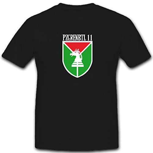 T-Shirt PzGrenBtl 11 Hildesheim Bundeswehr en Noir Taille XXXL