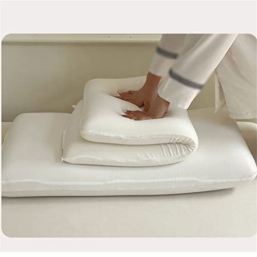 Oreiller memory cotton premium en mousse bio-sourcée haute densité