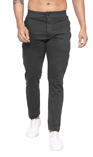 Image of Big Button Men's Cotton Regular Fit Track Pants