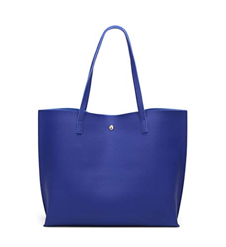 Image of Dreubea Women's Soft Faux Leather Tote Shoulder Bag from, Big Capacity Tassel Handbag