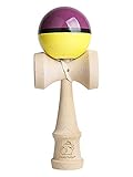 Kendama Kraze Beech Wooden Toy -Extra String (red&Black&Yellow)