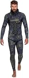 Cressi Lampuga - Traje de neopreno para hombre (2 piezas, 5 mm), color camuflaje