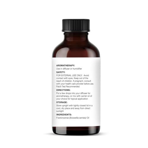Image of Majestic Pure Essential Oil with Glass Dropper - 100% Pure and Natural - Essential Oils for Diffuser, Aromatherapy, Soap and Candle Making, Frankincense Essential Oil, Frankincense Oil, 1 Fl Oz