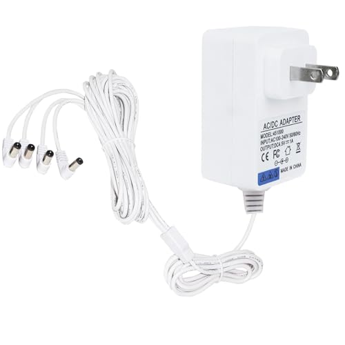 UPMMUD 4.5V Lemax Power Adapter 4 Outputs