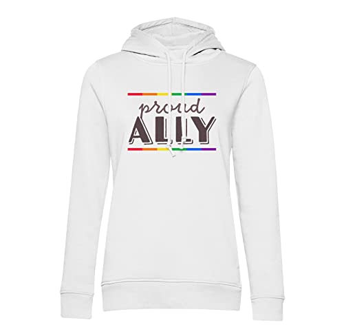 Sweat à capuche LGBTQ+ allié fier à offrir à vos proches pour la marche des fiertés