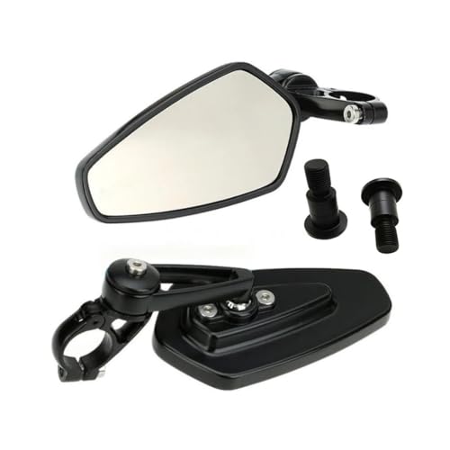 Espejos de manillar para motocicleta estilo retro en rutas urbanas con MT-07 y XJ6