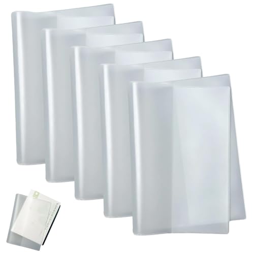 5 Stück Ausweishülle A6 Impfpass Hülle Transparent...
