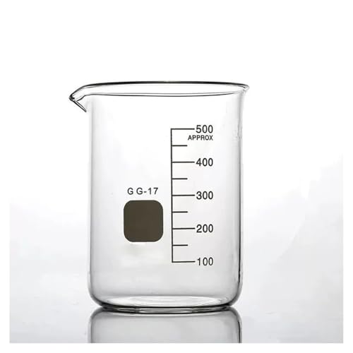 Bécher en verre pour équipements de laboratoire de 50 ml à 5000 ml