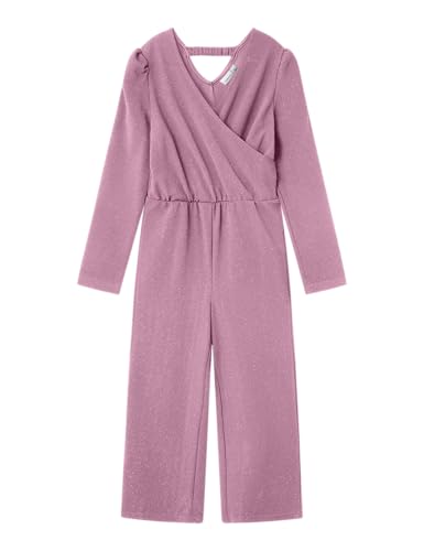 NAME IT Mädchen Nkfroka Ls Jumpsuit, Mauve Orchid, 116
