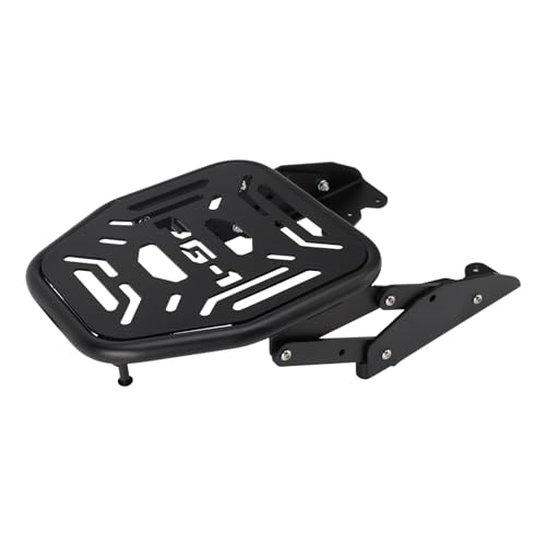 Porte-bagages arrière noir avec dossier pliant pour moto PG-1 2023-2025