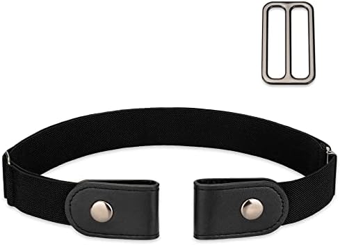 No Buckle Stretch Belt for Women/Men Invisible Elastic Buckle Free Belts